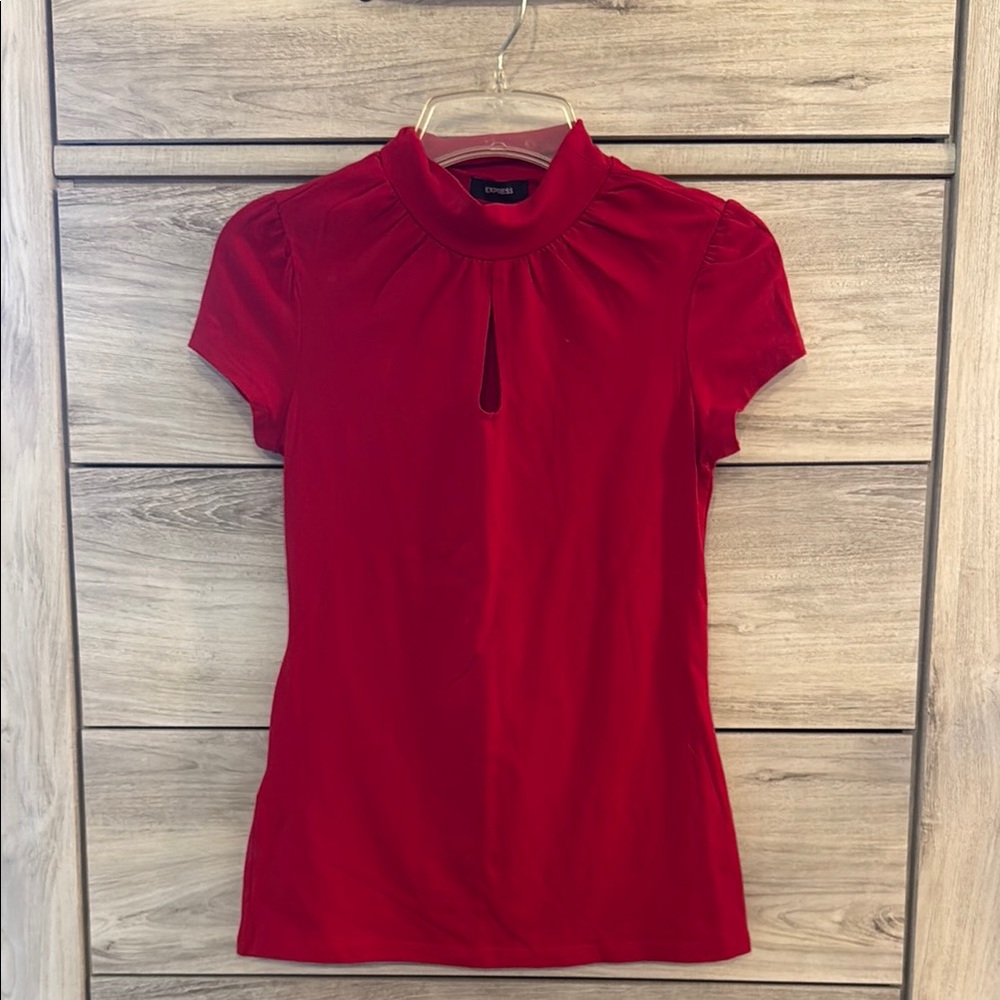 Express - Red Women's Top